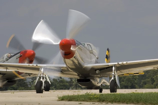Old Fashioned Fighter Plane - Credit- iStock - 146027187
