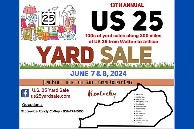US 25 Yard Sale