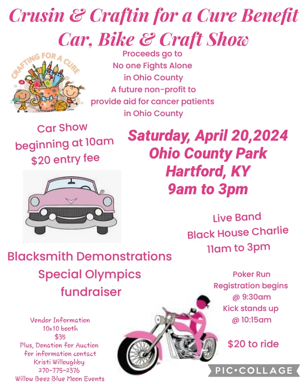 Crusin' & Craftin' for a Cure Benefit