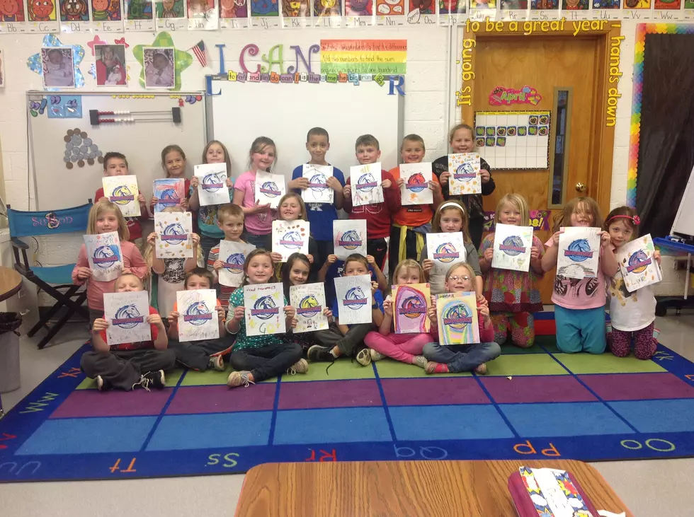 Sutton 1st Graders Support Kentucky Mavs