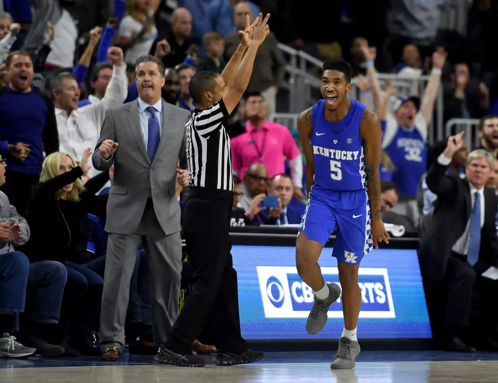 Kentucky/North Carolina Game Most-Watched So Far This Season