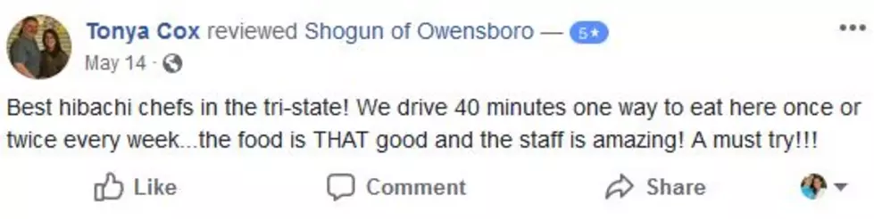 Shogun of Owensboro Review